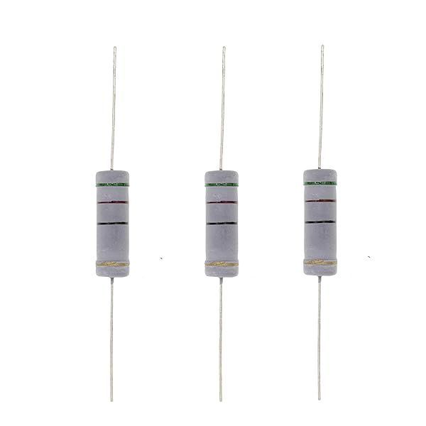 HUABAN 10PCS 5W 51 Ohm Metal Oxide Film Resistor 5 Percent Tolerance High Quality Electronic Components