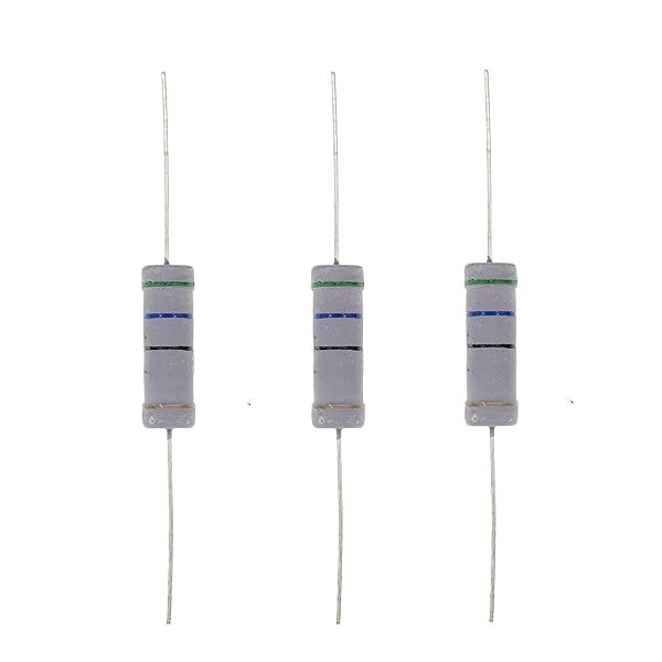 HUABAN 10PCS 5W 56 Ohm 5 Percent Metal Oxide Film Resistor for Reliable Performance