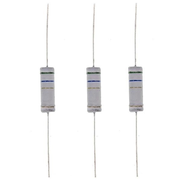 HUABAN 10PCS 5W 5R6 5.6 Ohm 5 Percent Metal Oxide Film Resistor High Quality Durable Components