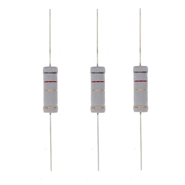 HUABAN 10PCS 5W 8R2 8.2 Ohm 5 Percent Metal Oxide Film Resistor for Reliable Performance