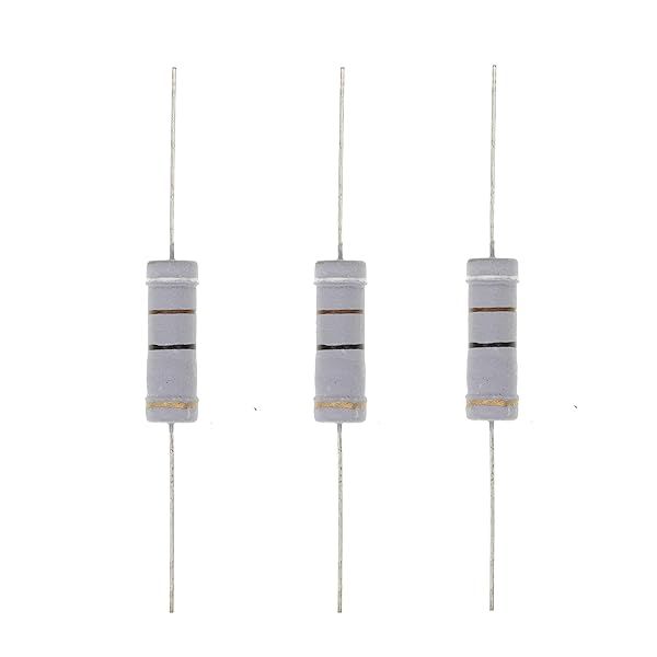 HUABAN 10PCS 5W 91R Metal Oxide Film Resistor 5% High Quality Durable Electronic Components