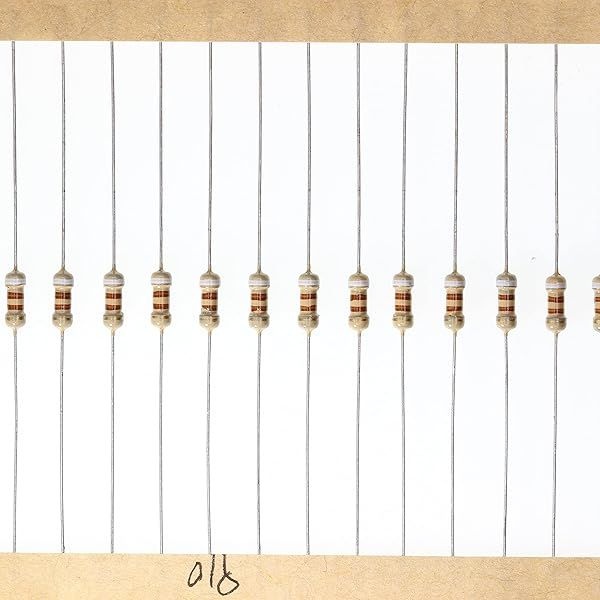 HUABAN 200 Pieces 0.25 Watts 1 4W 910R 910 Ohm 5% Carbon Film Resistor