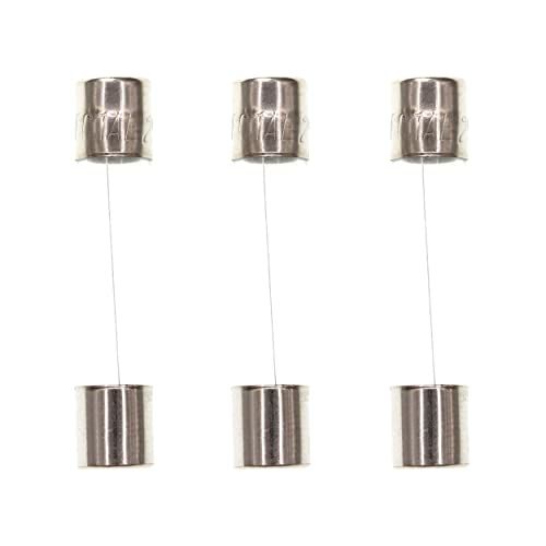 HUABAN 25 Pieces F0.1AL250V 0.1A 0.1 Amp 250V 6 * 30mm Fast-Blow Glass Fuse