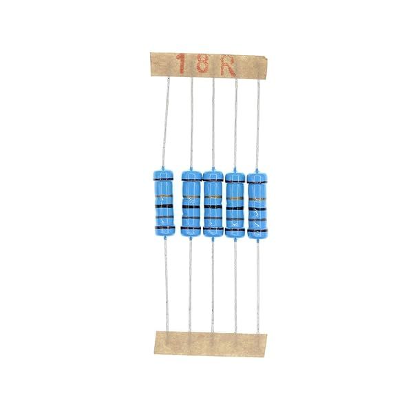 HUABAN 50PCS 2 Watts 18 Ohm 1% Metal Film Resistors for Reliable Electronic Projects