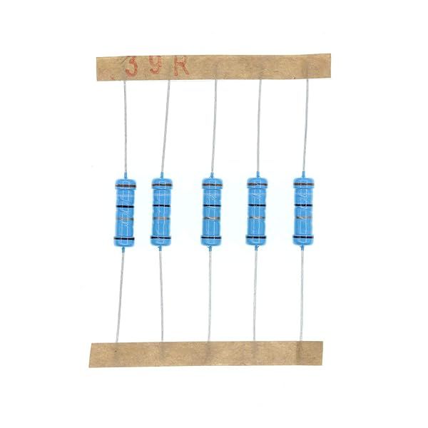 HUABAN 50PCS 2 Watts 39 Ohm 1% Metal Film Resistors for Reliable Circuit Performance