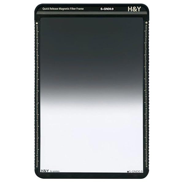 HY 100x150mm HD MRC Soft Edge Graduated Neutral Density 0.9 Square Filter with Quick Release Magnetic Frame for 100mm K Series Holder