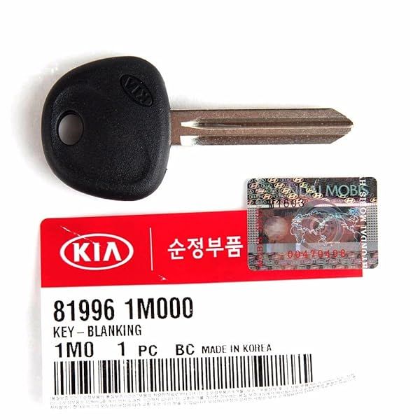 Uncut Blank Factory Key for KIA Forte 2009-2015 and Forte Koup OEM Replacement Key