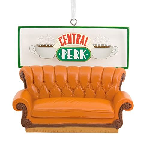 Hallmark Friends Central Perk Cafe Couch Christmas Ornament - Perfect Resin Holiday Decor