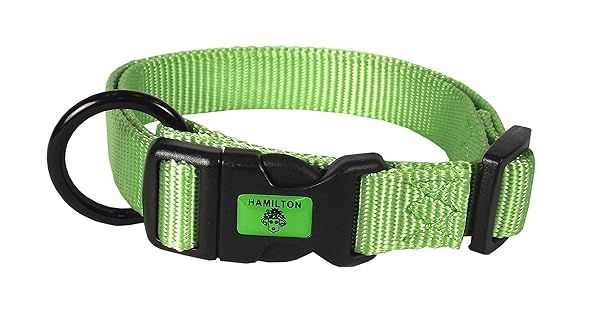 Shop Hamilton Adjustable Nylon Dog Collar - Durable, Stylish & Comfortable for All Breeds