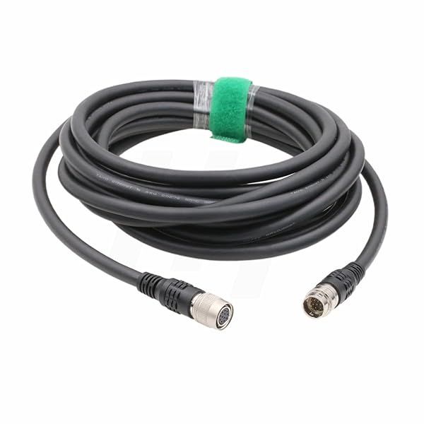 HangTon 12 Pin Hirose Extension Cable Male to Female 10m for Sony DXC990 XC-HR50/70 Marshall Camera
