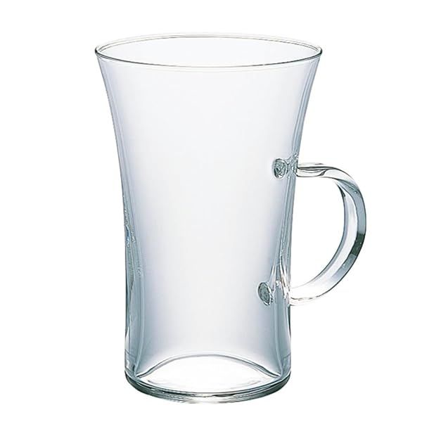Hario Glass Mug 280ml Stylish Durable Coffee Tea Cup Perfect for Home and Office Use