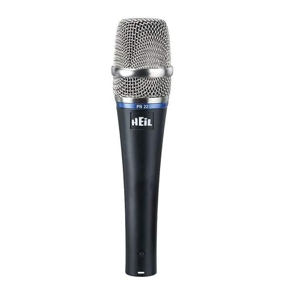 Heil Sound PR 22 Noise Rejection Microphone for Clear Audio and Professional Sound Quality