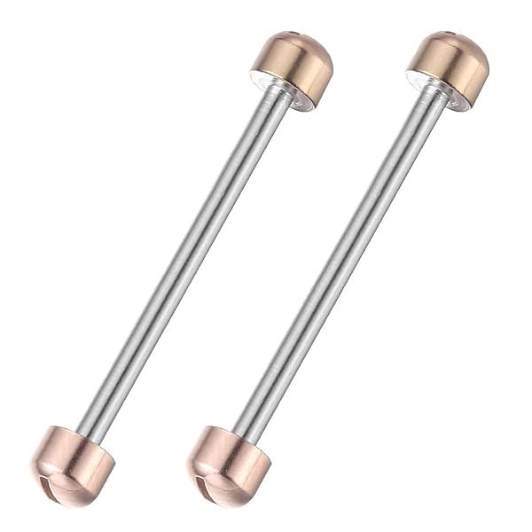 Buy Hemobllo 2 Pcs Watch Screw Tube - 16mm, 18mm, 20mm, 22mm Lug Pins for Easy Watch Strap Repair