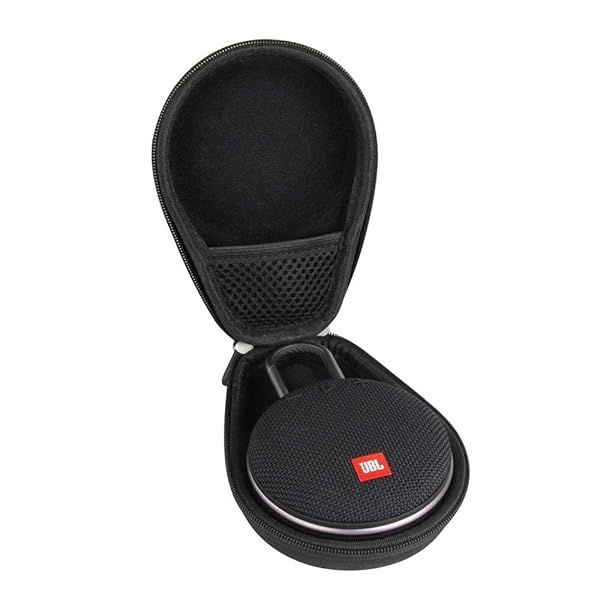 Hermitshell Travel Case for JBL Clip 3 Portable Waterproof Bluetooth Speaker Black