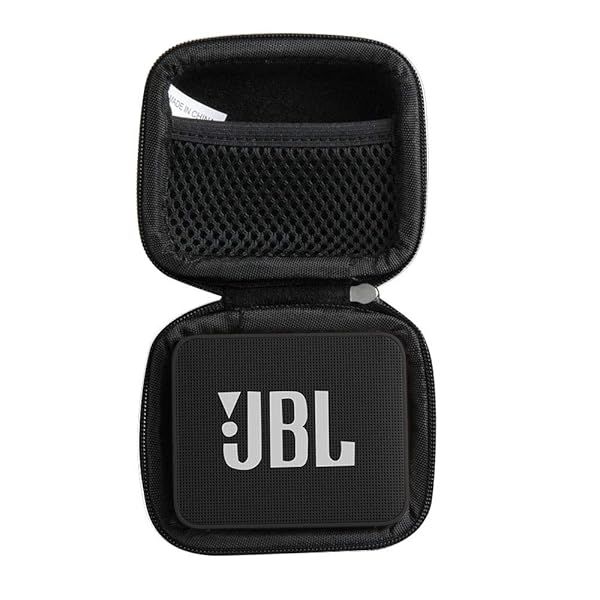 Hermitshell Travel Case for JBL GO2 Waterproof Portable Bluetooth Speaker Black
