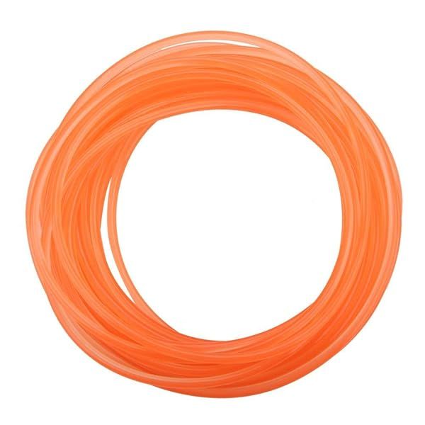 High-Performance PU Round Belting - 6mm x 10m Polyurethane Drive Belt in Orange