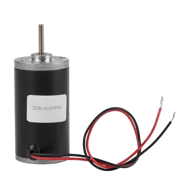 Buy Hilitand 31ZY 6V 4000RPM Permanent Magnet Motor - High Speed CW/CCW DC Motor for DIY Generators