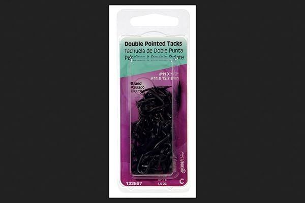 Buy Hillman No. 11 Blue Steel Double Point Tack Staples - 0.5 in, 11 Ga, 1.5 oz for Strong Fastening