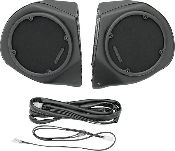 Upgrade Your Ride: Hogtunes RR SPKR POD Rear Speaker Pods for 1994-2013 Harley-Davidson Motorcycles (2 Pack)
