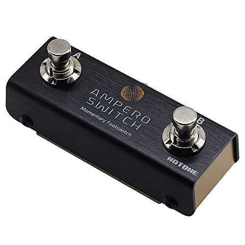 Hotone Dual Footswitch Pedal: 2-Way Momentary Controller for Ampero - 6.35mm Foot Switch