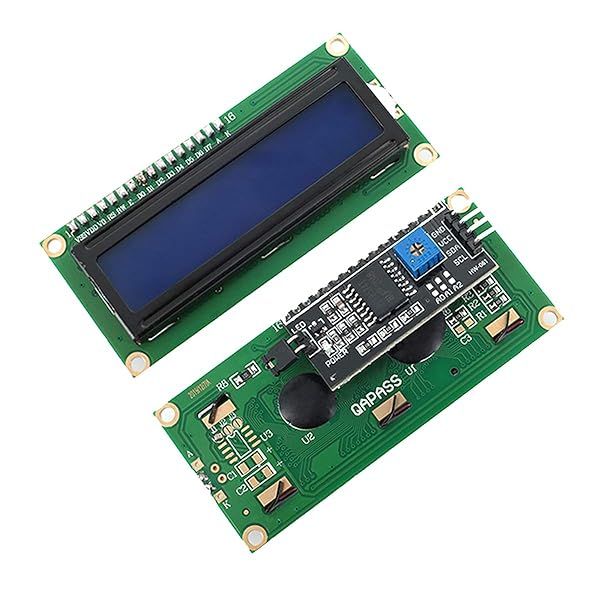 IIC I2C TWI LCD 1602 16x2 Serial Interface Adapter Module Blue Backlight for Arduino UNO R3 MEGA2560