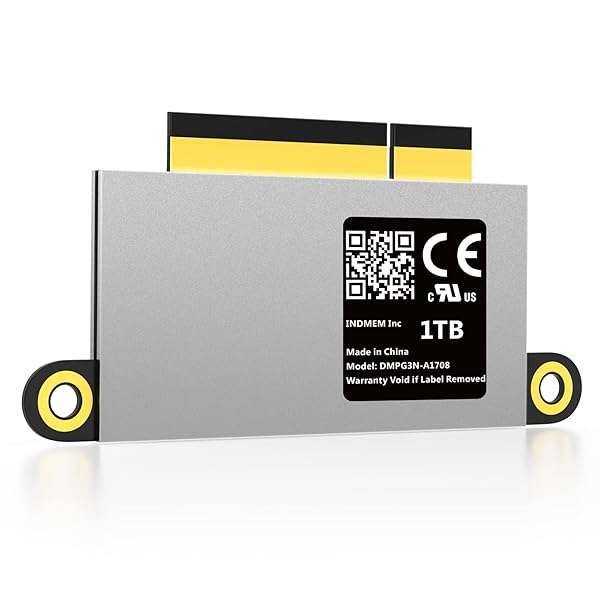 Upgrade Your 2016-2017 MacBook Pro A1708 with INDMEM 1TB NVMe PCIe SSD - Fast 3D TLC Flash Drive