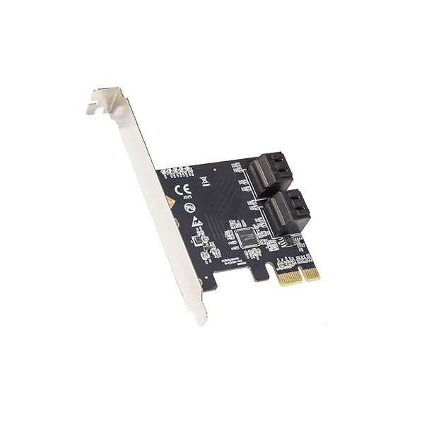 IO Crest 4 Port SATA III Expansion Card - 6Gbps PCIe x1 Controller for Windows & Linux