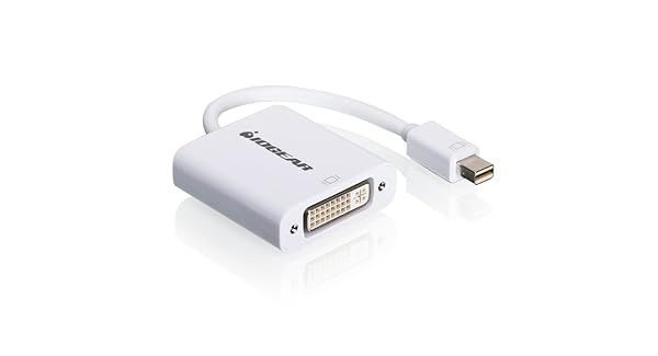 IOGEAR Mini DisplayPort to DVI Adapter - Full HD 1080p, Thunderbolt Compatible for MacBook & Surface Pro