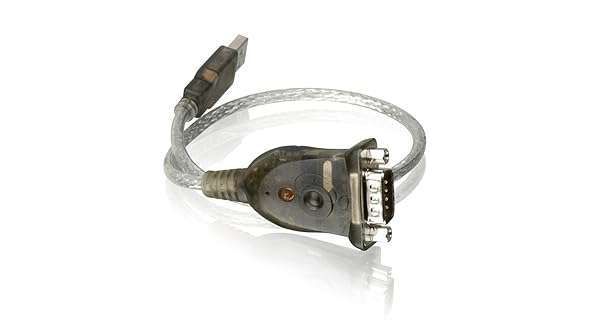 IOGEAR USB to DB9 Serial Adapter for PC & Mac - GUC232A with Drivers Included