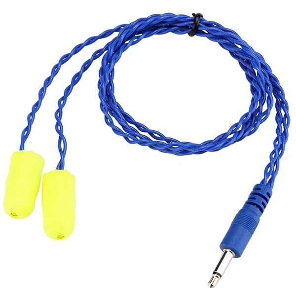 Ichiias Auto Racing Mini Noise Reduction Foam Earbuds for Hearing Protection and Noise Isolation with 1/8 Plug