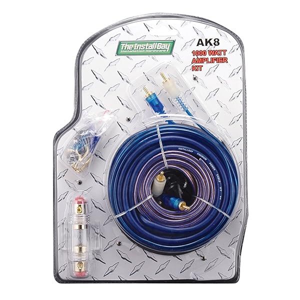 Install Bay AK8 1000-Watt 8GA AGU Econo AMP Kit: Easy Installation & High Performance