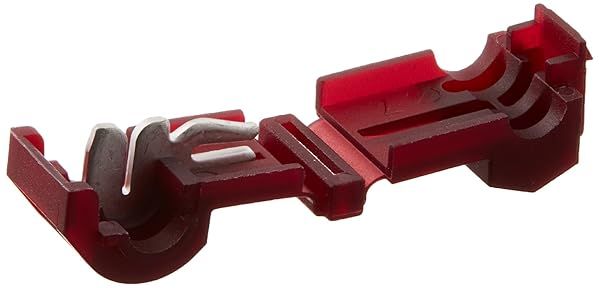 Buy Bay RTT Red Insulation Displacement T-Tap Connectors 22-18 Gauge - 100 Pack for Easy Electrical Connections