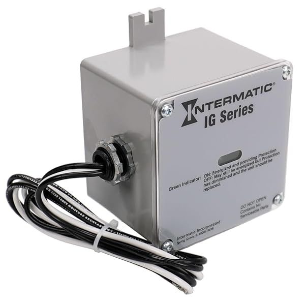 Intermatic IG1200RC3 Surge Protector: Rainproof, TPMOV Tech, 3-Year Warranty & $7,500 Equipment Protection