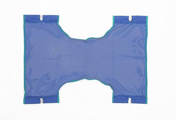 Invacare 9046 Standard Sling for Patient Lift Mesh Fabric One Size Blue