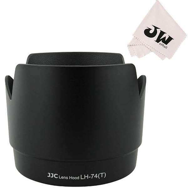 JJC Tulip Lens Hood for Canon EF 70-200mm F4 L USM - Shade Protector, Replaces ET-74, Black