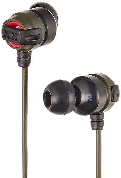 JVC Kenwood HA-FX1X-GR Stereo Headphones - Green & Red Japan Import | High-Quality Sound