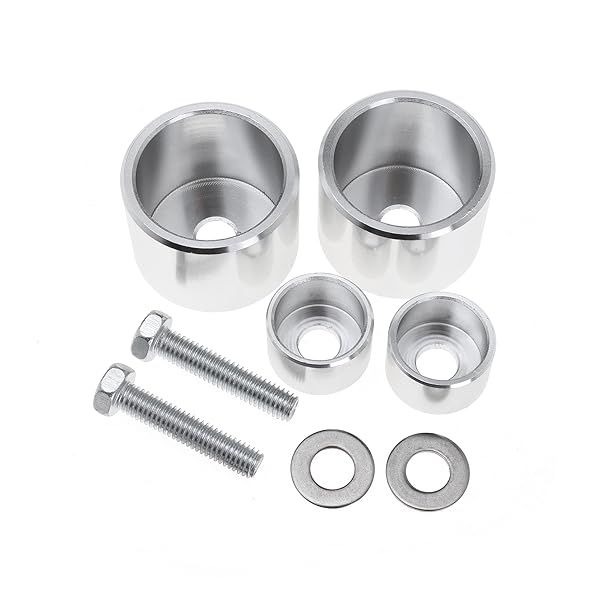 Jofynzo Pillar Grab Handle Repair for Dodge Ram 1500/2500/3500 (2002-2009) - CNC Machined Aluminum Chrome Upgrade