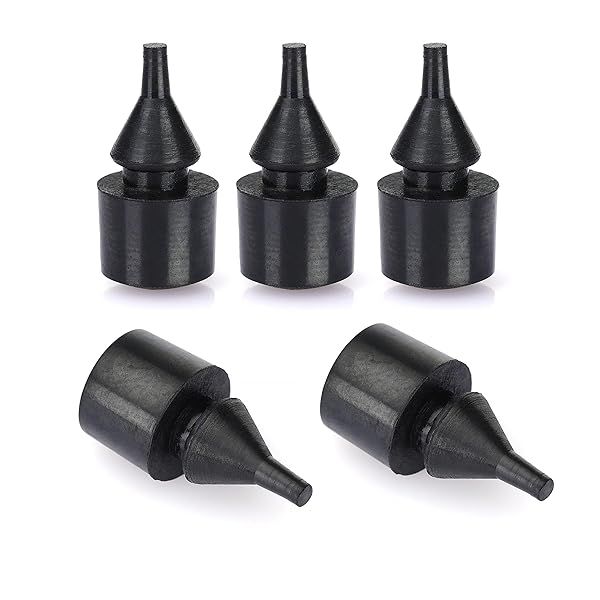 Jofynzo Fuel Filler Door Rubber Stop Bumper for Chevy & GMC - 5PCS Replacement Parts (15283098, 15711102, 15768697)