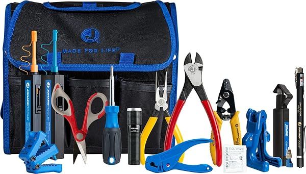 Jonard Tools TK-161 Fiber Prep Kit with VFL+ - Essential Tool for Fiber Optic Installation
