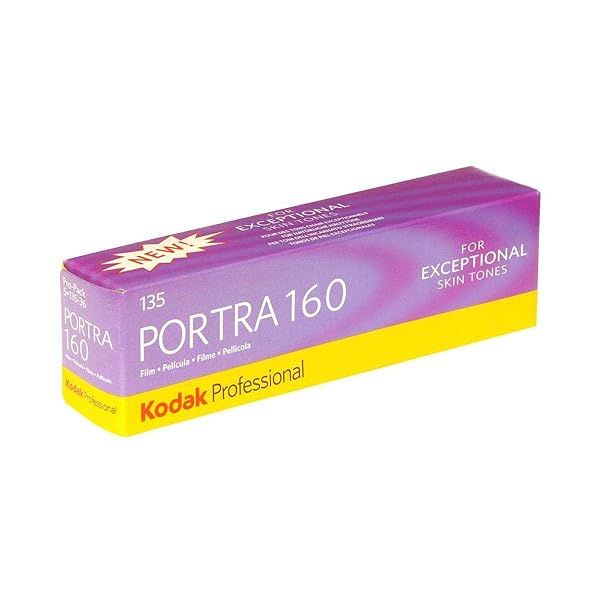 Buy KODAK 35mm Portra Color Film ISO 160 - Professional Quality, Vibrant Yellow