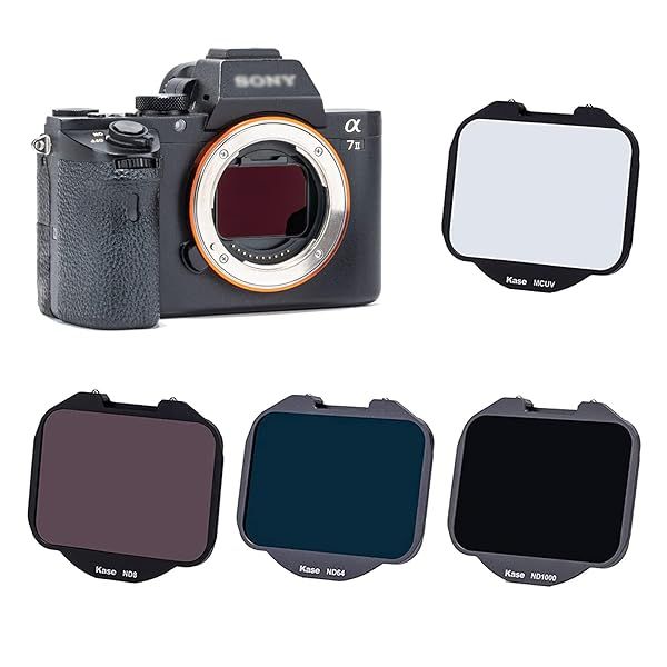 Buy Kase 4-in-1 Clip-in Filter Kit for Sony Alpha Cameras - ND & UV Protection for A7, A9, FX3 | Fast Shipping!