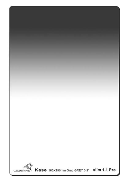 Kase Wolverine Slim 1.1mm Shockproof ND0.9 Filter 100mm x 150mm Neutral Density 3 Stop Optical Glass