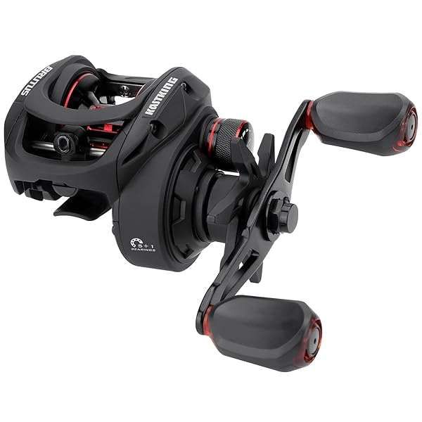 Buy KastKing Brutus Baitcasting Fishing Reel - 7.2:1 Gear Ratio for Left-Handed Anglers