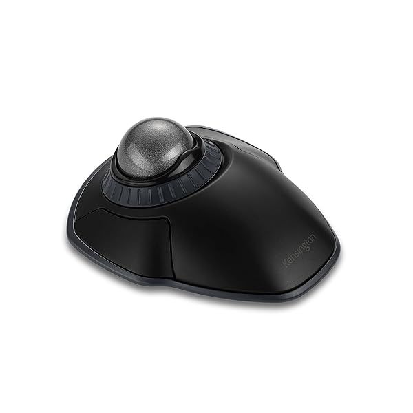 Buy Kensington Orbit Wireless Trackball with Scroll Ring - Space Gray (K72675WW) | Ergonomic Black/Grey Design for Comfort