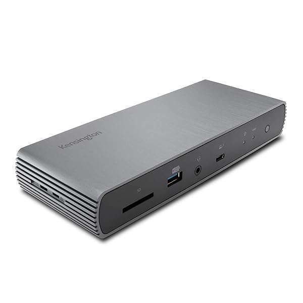 Buy Kensington SD5780T Thunderbolt 4 Dock: Dual 4K, 100W Power, HDMI & SD Card Reader for Windows & Mac