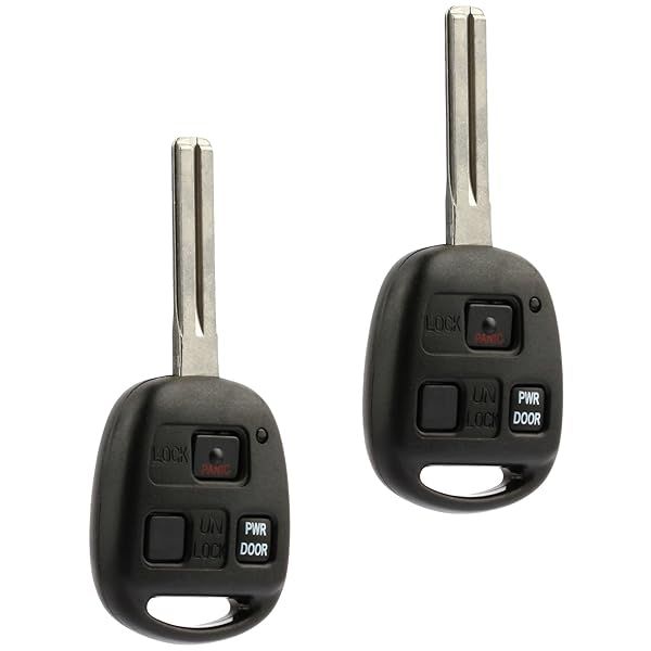 Key Fob Keyless Entry Remote Set of 2 for Lexus RX330 RX350 RX400h 2004 to 2009 HYQ12BBT