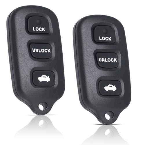 MechanMagic Key Fob Remote Replacement Compatible with Toyota Camry, Matrix 2003-2008, Solara 2002-2003, Sienna 1999-2003, Pontiac Vibe 2003-2008