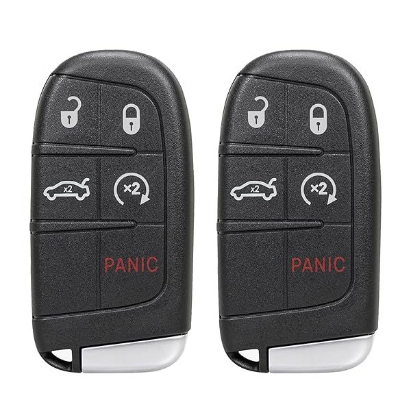 Key Fob Remote Replacement Fits for Chrysler 300 Dodge Charger 2011 2012 2013 2014 2015 2016 2017 2018 Challenger 2015-2018 Dart 2014-2016 Keyless