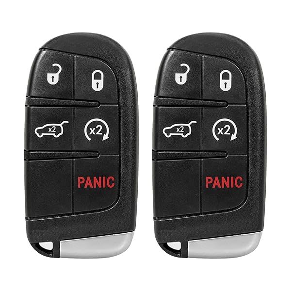 Key Fob Remote Replacement Fits for Jeep Grand Cherokee 2014 2015 2016 2017 2018 2019 2020 2021 Proximity Smart Key Car Keyless Entry Remote Start