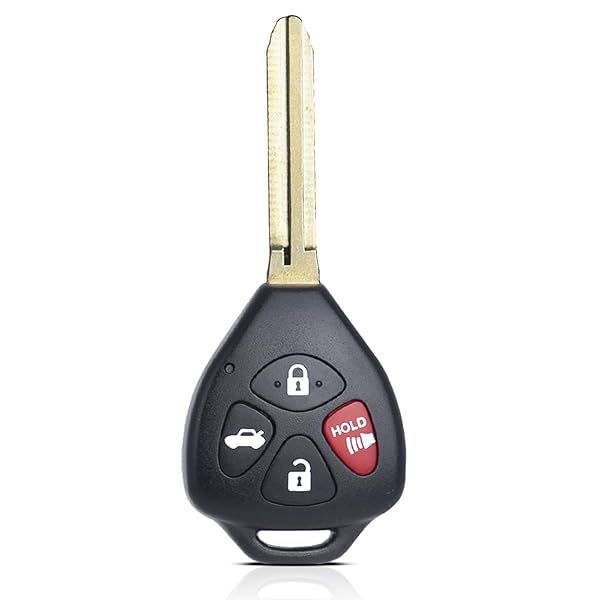MechanMagic Key Fob Remote Replacement Fits for Toyota Camry 2007 2008 2009 2010 2011 Corolla 2009-2010 HYQ12BBY Keyless Entry Remote Control